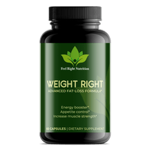 Load image into Gallery viewer, Weight Right - Natural Thermogenic Formula