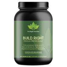Load image into Gallery viewer, Build Right - Premium Protein Blend 2LB - Chocolate