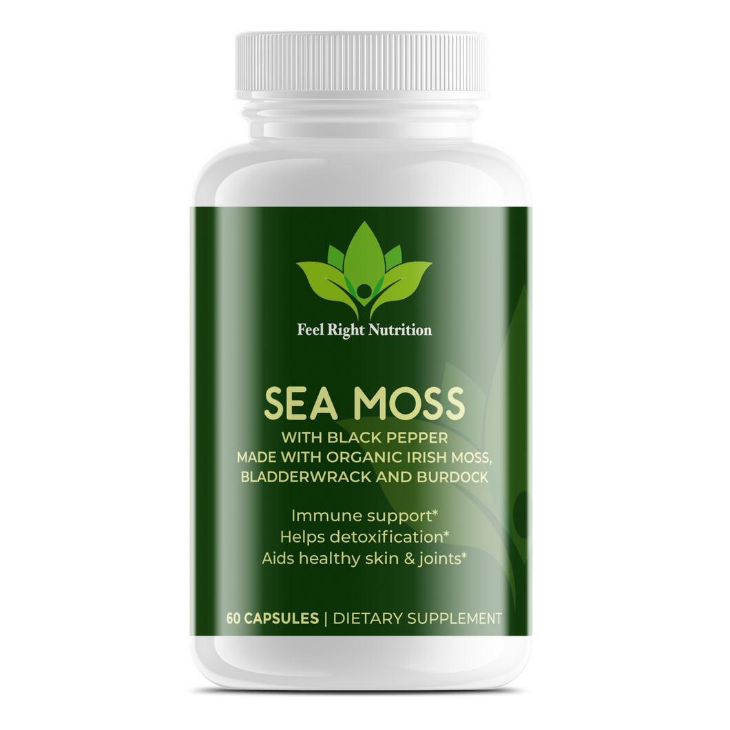 Sea Moss w/Black Pepper (Organic)