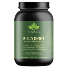 Load image into Gallery viewer, Build Right - Premium Protein Blend 2LB  - Chocolate

