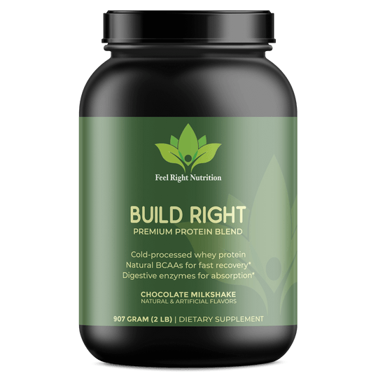 Build Right - Premium Protein Blend 2LB  - Chocolate
